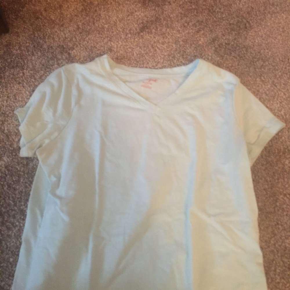 Light blue tee